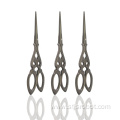 Retro multi-function titanium tea plated stainless steel double happiness beauty scissors
